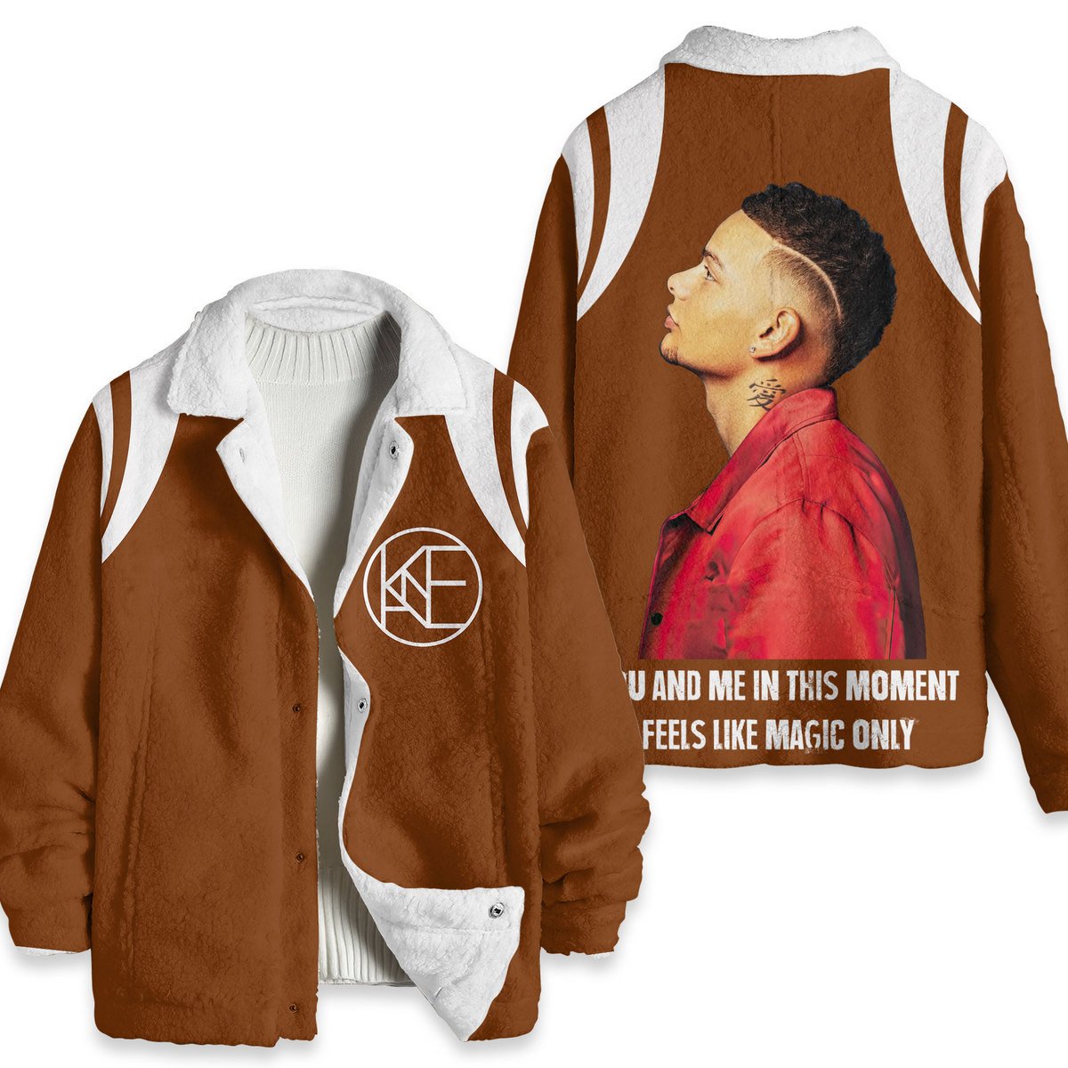 Kane Brown American Singer Music Style Fleece Jacket For Fans