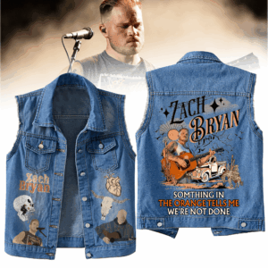 Kane Brown American Singer Music Style Sleeveless Jacket For Fans