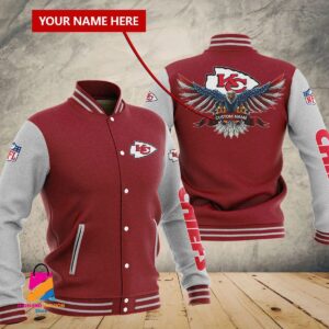Kansas City Chiefs NFL Style Baseball Jacket For Fan