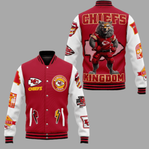 Kansas City Chiefs NFL Style Baseball Jacket For Fans