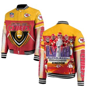Kansas City Chiefs NFL Style Baseball Jacket For Fans