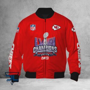 Kansas City Chiefs NFL Style Bomber Jacket For Fans