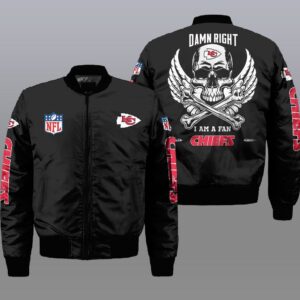 Kansas City Chiefs NFL Style Bomber Jacket For Fans