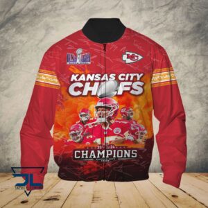 Kansas City Chiefs NFL Style Bomber Jacket For Fans