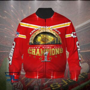 Kansas City Chiefs NFL Style Bomber Jacket For Fans