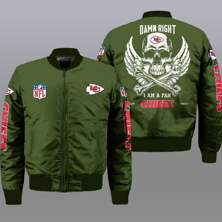 Kansas City Chiefs NFL Style Bomber Jacket For Fans