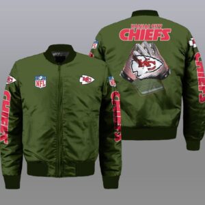 Kansas City Chiefs NFL Style Bomber Jacket For Fans