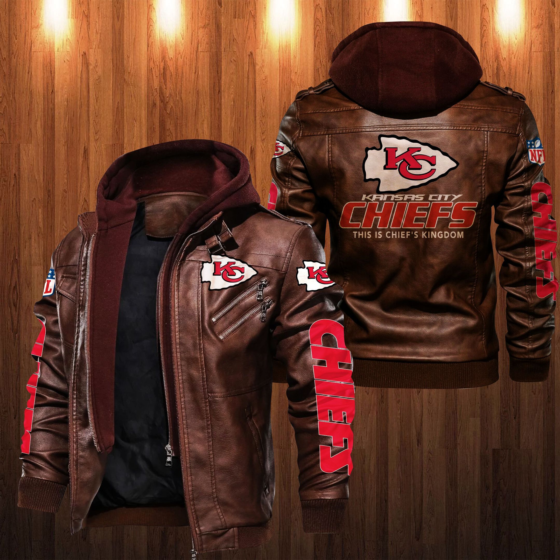 Kansas City Chiefs NFL Style Leather Jacket For Fan