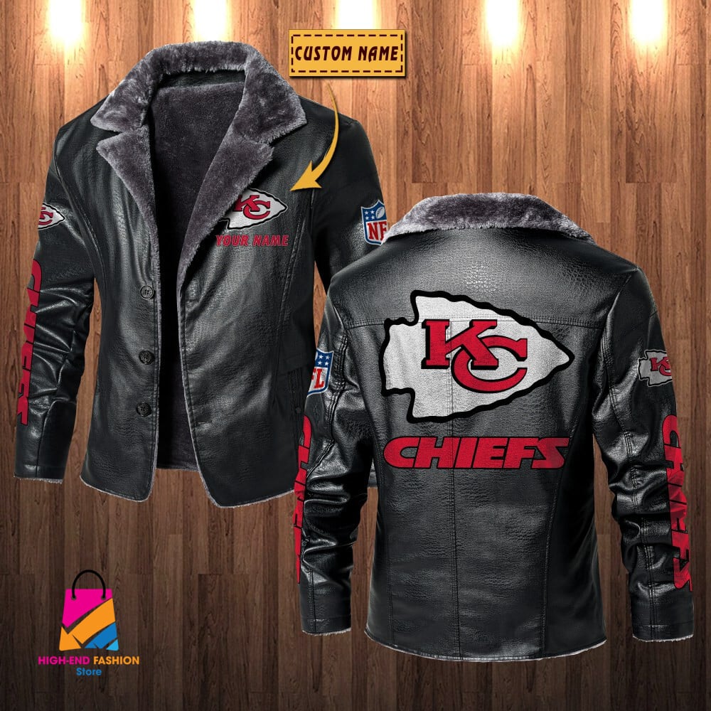 Kansas City Chiefs NFL Style Leather Jacket For Fans