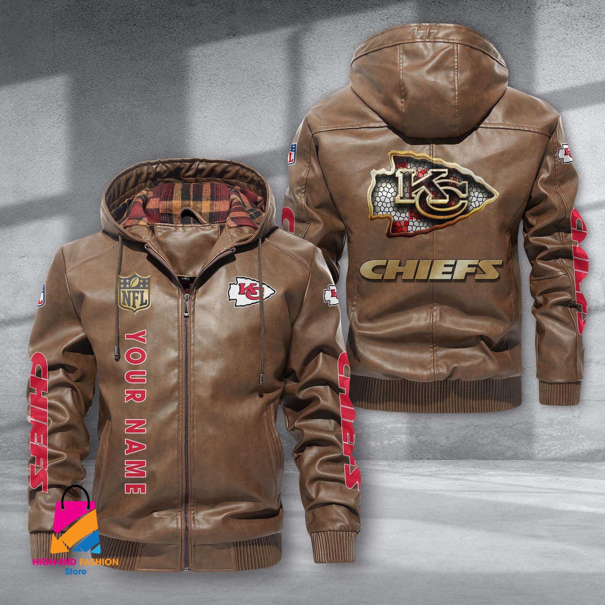 Kansas City Chiefs NFL Style Leather Jacket For Fans