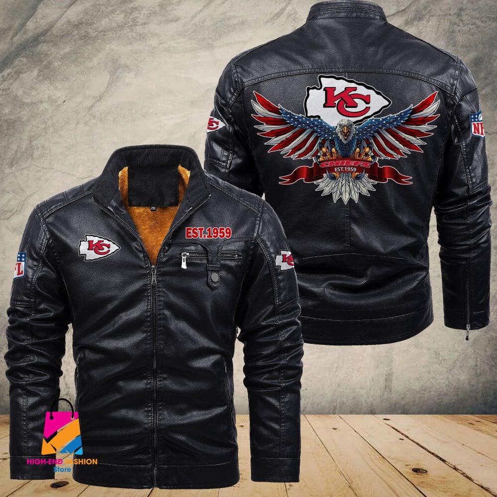 Kansas City Chiefs NFL Style Leather Jacket For Fans
