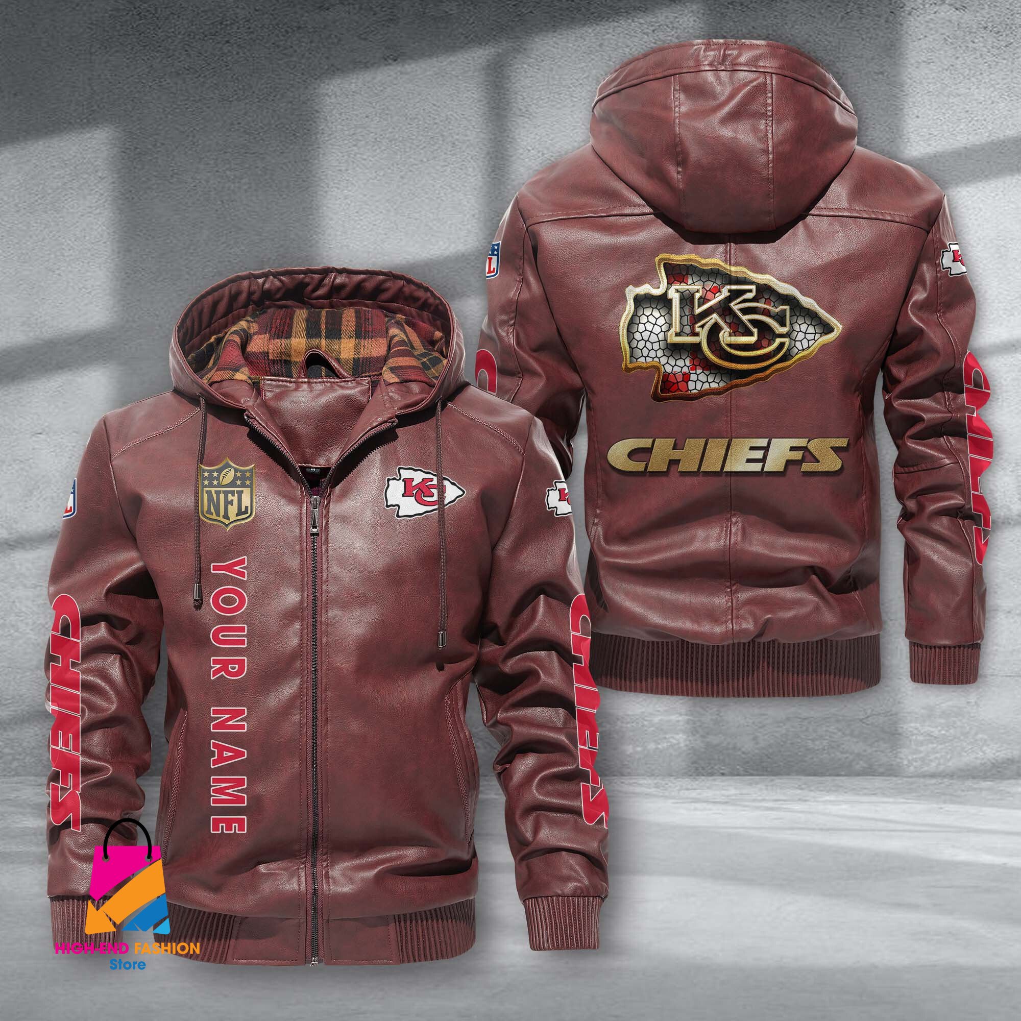 Kansas City Chiefs NFL Style Leather Jacket For Fans