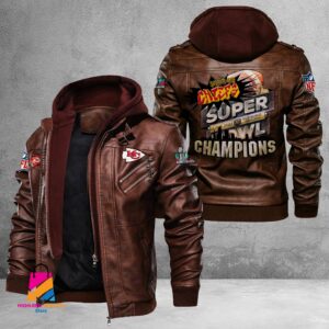 Kansas City Chiefs NFL Style Leather Jacket For Fans