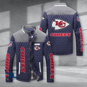 Kansas City Chiefs NFL Style Puffer Jacket For Fans