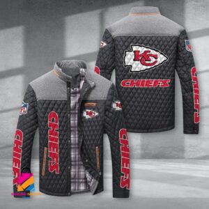 Kansas City Chiefs NFL Style Puffer Jacket For Fans