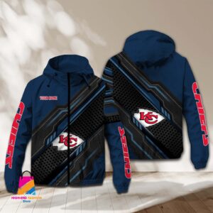 Kansas City Chiefs NFL Style Windbreaker Jacket For Fans