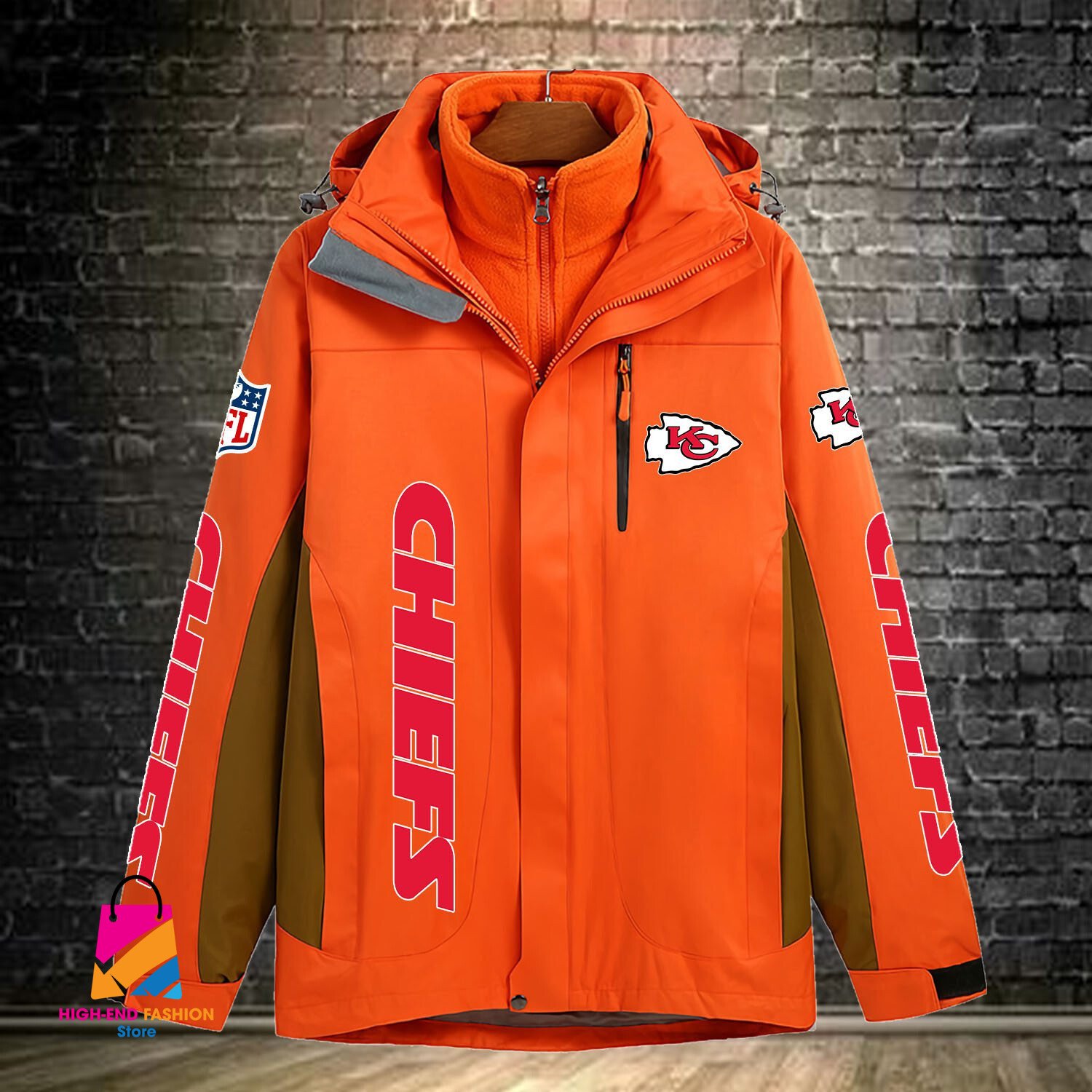 Kansas City Chiefs NFL Style Windbreaker Jacket For Fans