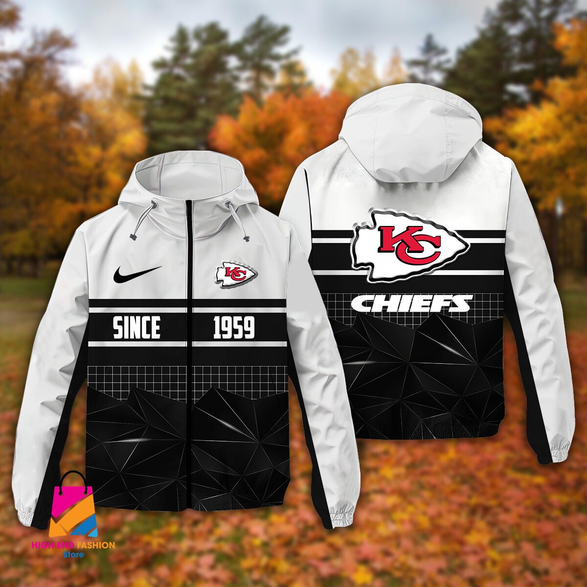 Kansas City Chiefs NFL Style Windbreaker Jacket For Fans