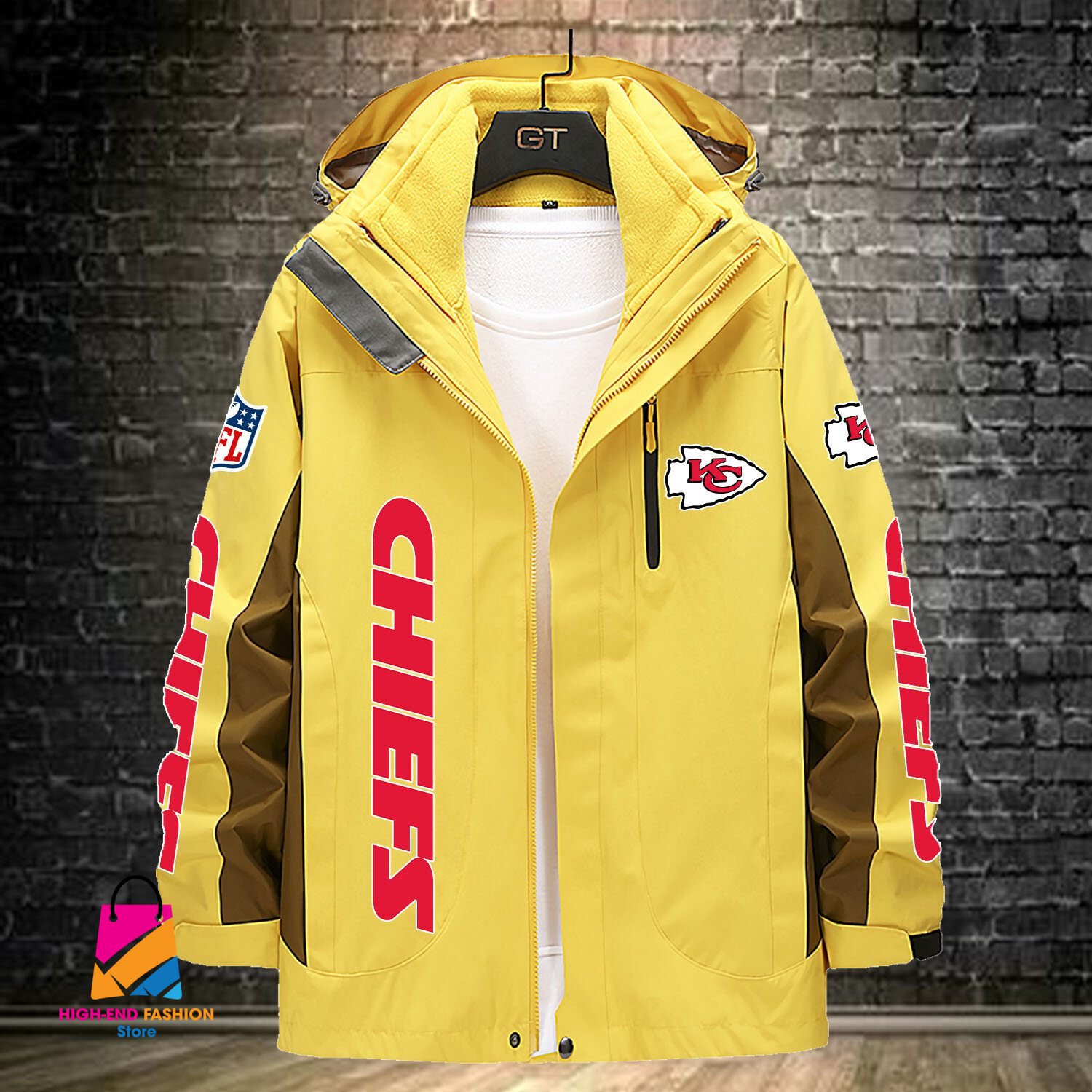 Kansas City Chiefs NFL Style Windbreaker Jacket For Fans