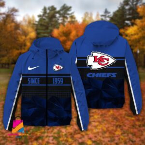 Kansas City Chiefs NFL Style Windbreaker Jacket For Fans