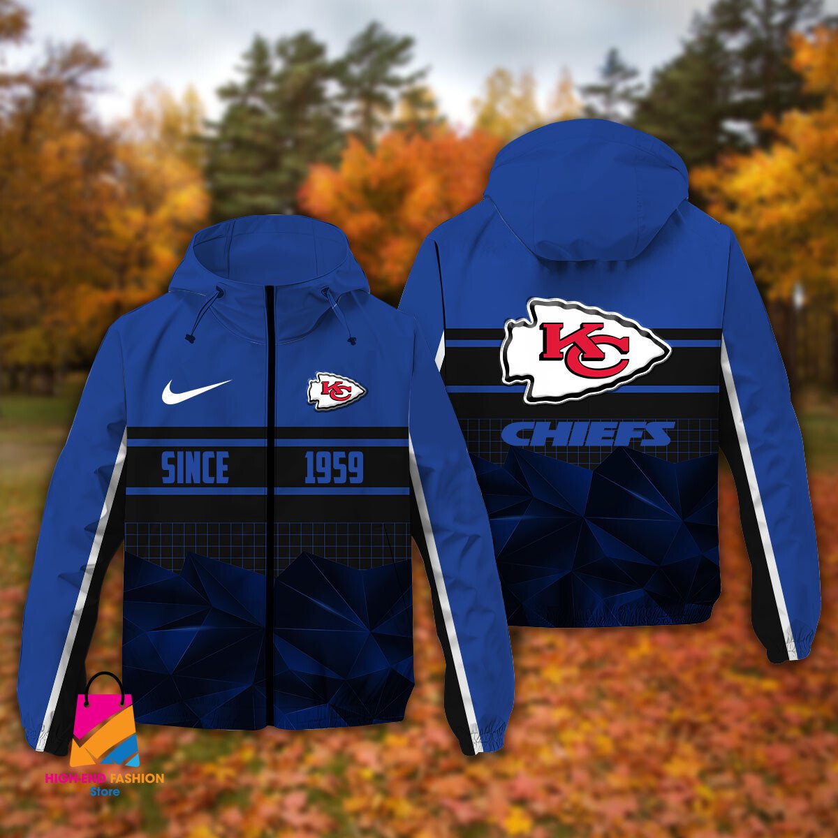 Kansas City Chiefs NFL Style Windbreaker Jacket For Fans