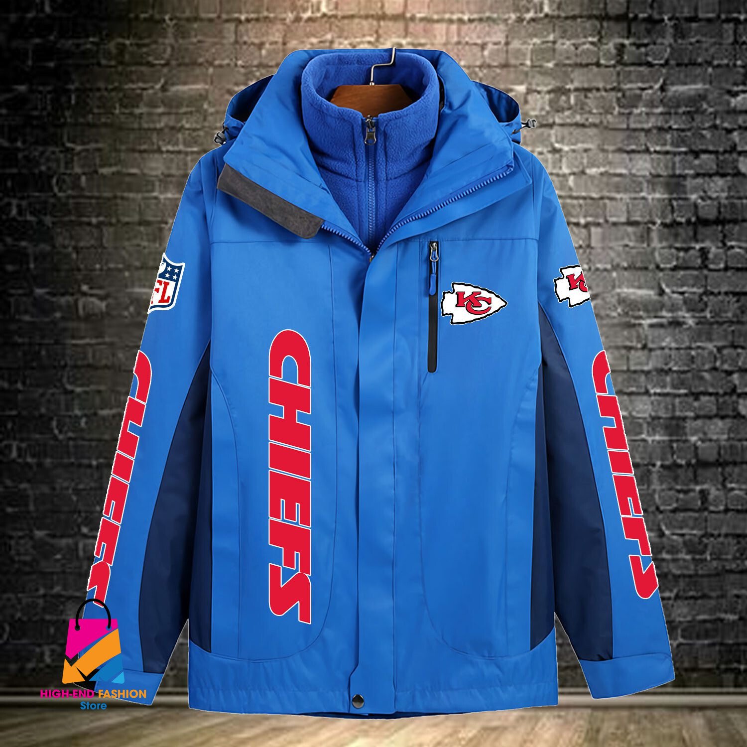 Kansas City Chiefs NFL Style Windbreaker Jacket For Fans