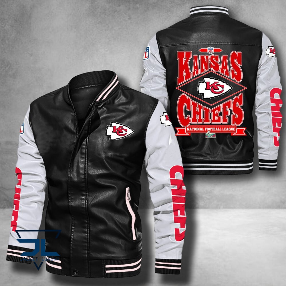 Kansas City Chiefs Super Bowl LVII Champions Leather NFL Style Leather Jacket For Fan