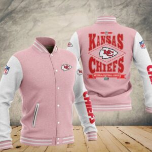 Kansas City Chiefs Super Bowl LVII Champions Varsity NFL Style Baseball Jacket For Fan