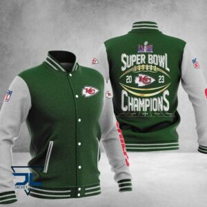 Kansas City Chiefs Super Bowl LVIII Champions NFL Style Baseball Jacket For Fan