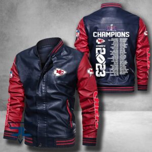 Kansas City Chiefs Super Bowl LVIII Champions NFL Style Leather Jacket For Fan
