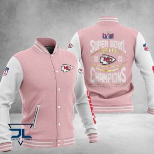 Kansas City Chiefs Super Bowl LVIII Champions NFL Style Baseball Jacket For Fan