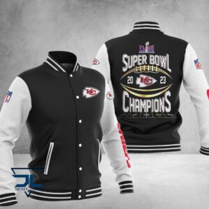 Kansas City Chiefs Super Bowl LVIII Champions NFL Style Baseball Jacket For Fan