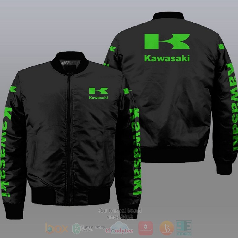 Kawasaki Car Style Bomber Jacket For Fans