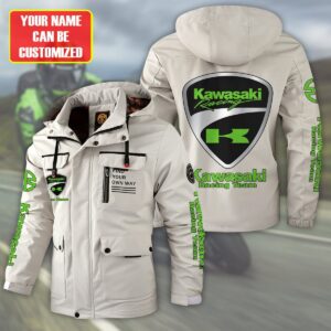 Kawasaki Car Style Parka Jacket For Fans