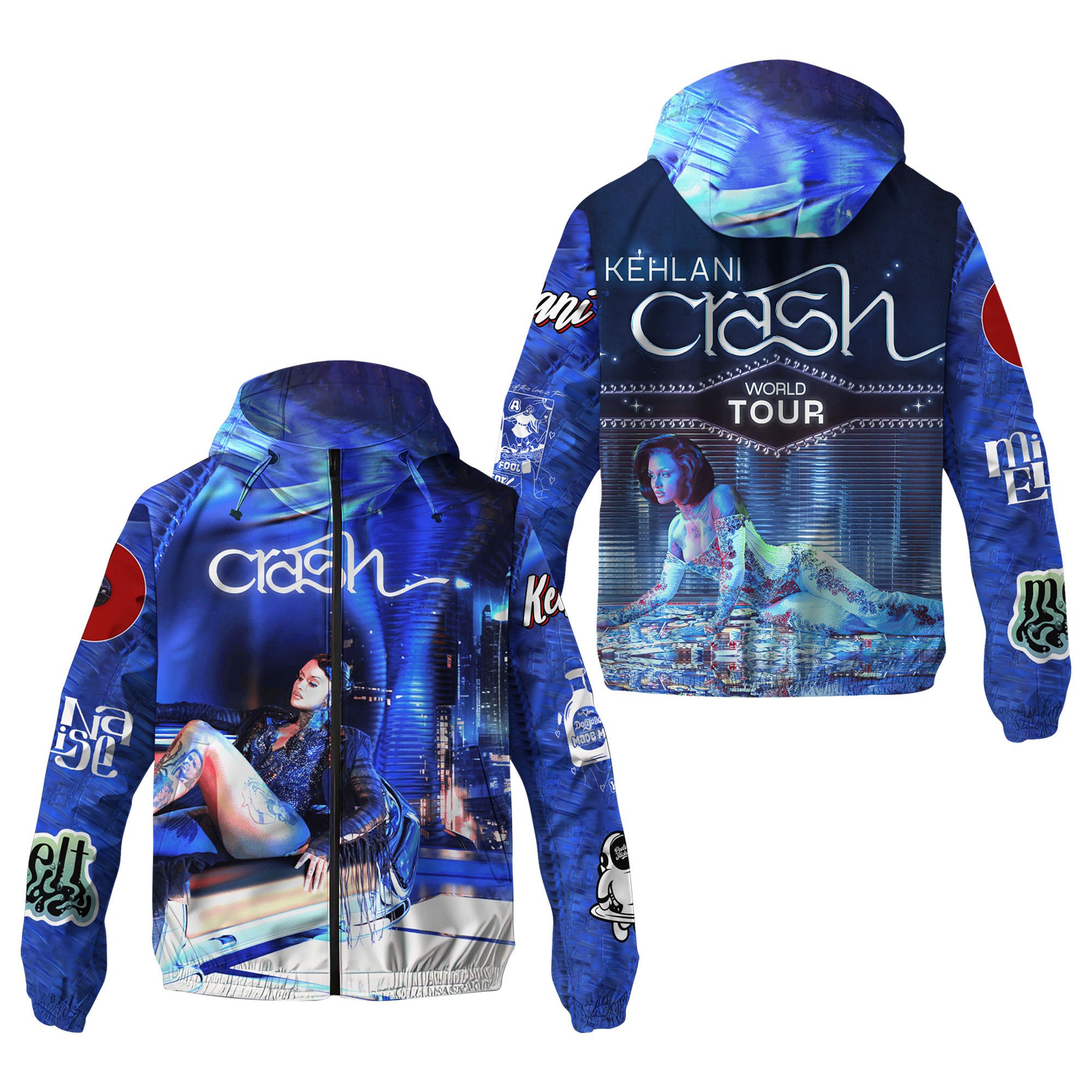 Kehlani Music Style Windbreaker Jacket For Fans