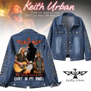 Keith Urban Music Denim Jacket Gift For Fans