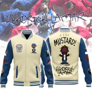 Kendrick Lamar Music Style Baseball Jacket