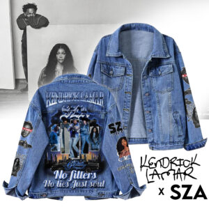 Kendrick Lamar x SZA Music Denim Jacket Gift For Fans