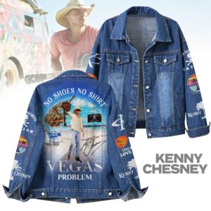 Kenny Chesney Music Denim Jacket Gift For Fans