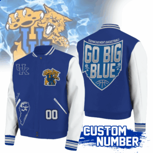 Kentucky Wildcats NCAA Style Baseball Jacket For Fans