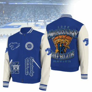 Kentucky Wildcats NCAA Style Baseball Jacket For Fans