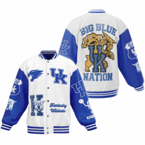 Kentucky Wildcats NCAA Style Baseball Jacket For Fans
