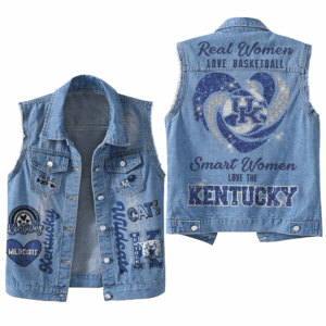 Kentucky Wildcats NCAA Style Sleeveless Jacket For Fans