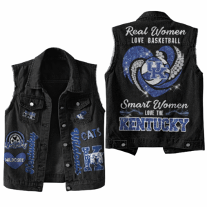 Kentucky Wildcats NCAA Style Sleeveless Jacket For Fans