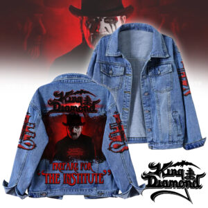 King Diamond Music Denim Jacket Gift For Fans