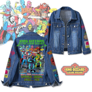 King Gizzard & the Lizard Wizard Music Denim Jacket Gift For Fans
