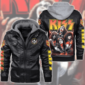 KISS Music Style Leather Jacket For Fans