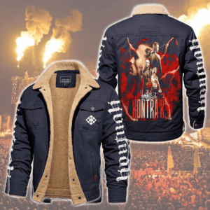 Kontra K Music Style Fleece Thermal Cotton Jacket For Fans