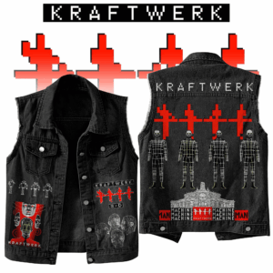 Kraftwerk Music Style Sleeveless Jacket For Fans