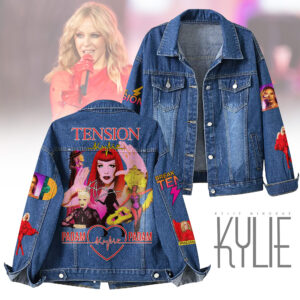 Kylie Minogue Music Denim Jacket Gift For Fans